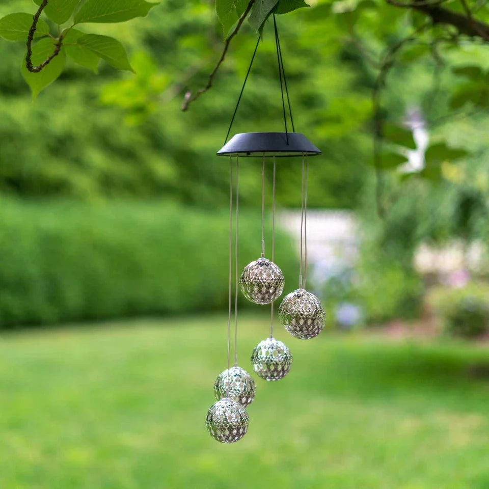 Limited-Time Offer 🔥 Color-Changing LED Solar Wind Chimes